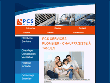 Tablet Screenshot of pcs-services.fr